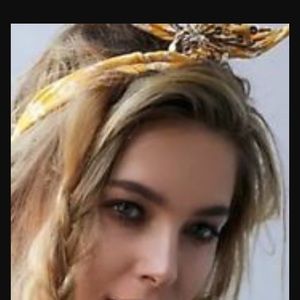 FP yellow bandana headband