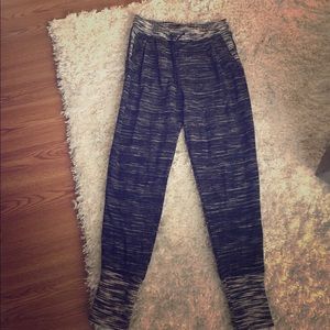 Neutral toned lounge pants