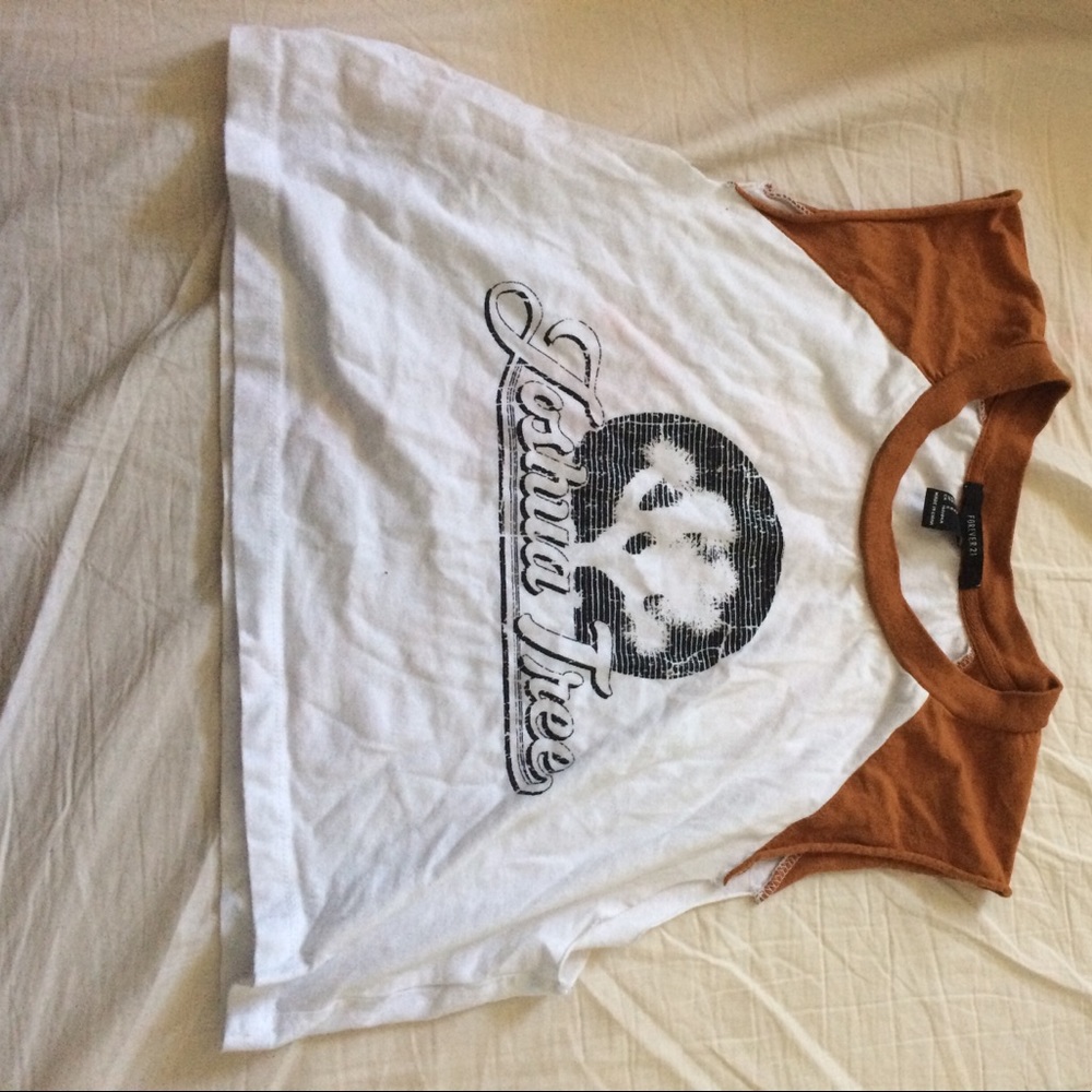 forever 21 crop tee