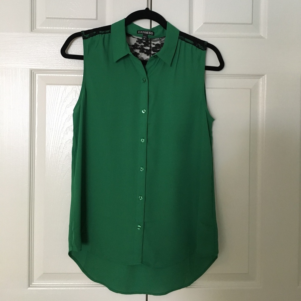 Express sleeveless shirt