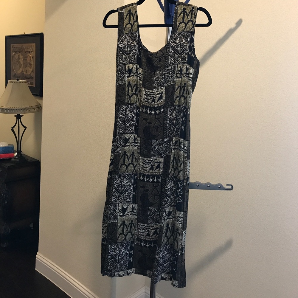 Tribal Tie Back Dress
