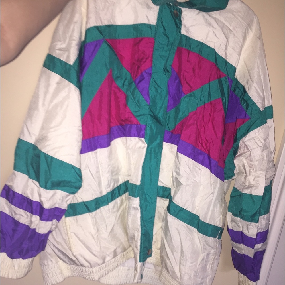 80s windbreaker