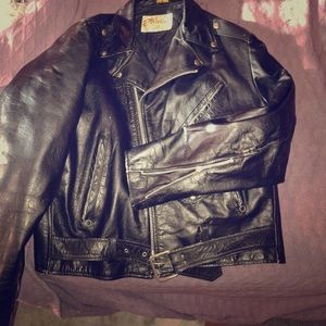 Excelled genuine leather jacket vintage