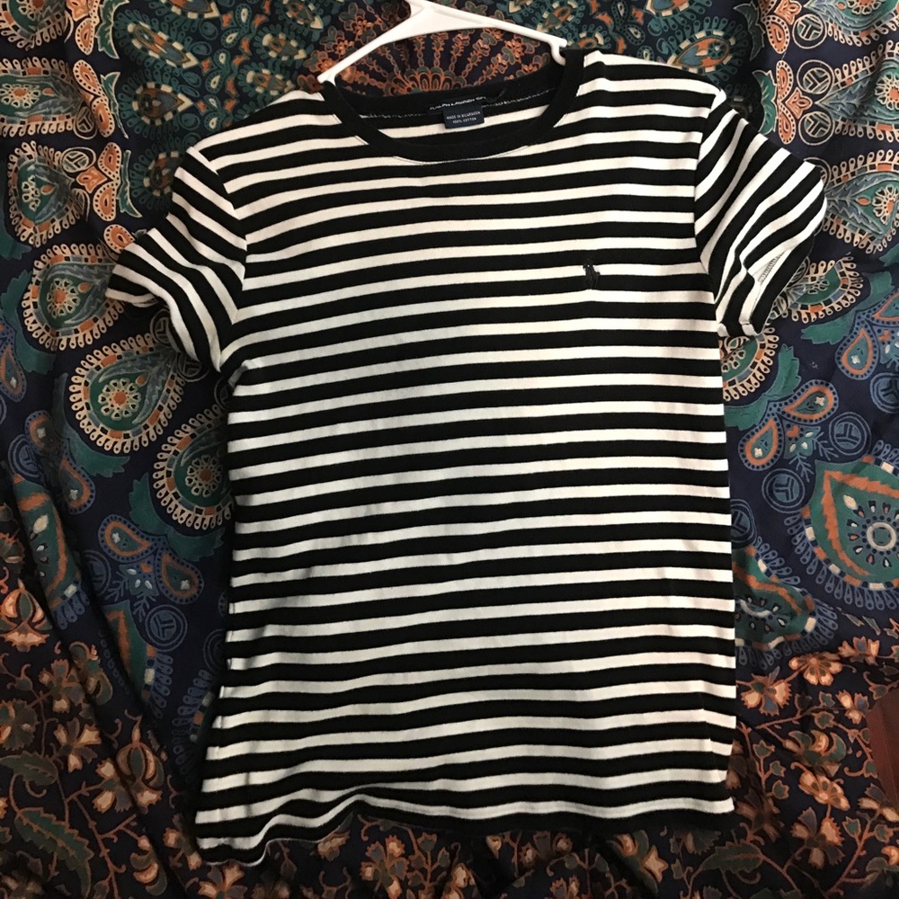 Striped Ralph Lauren sport t shirt