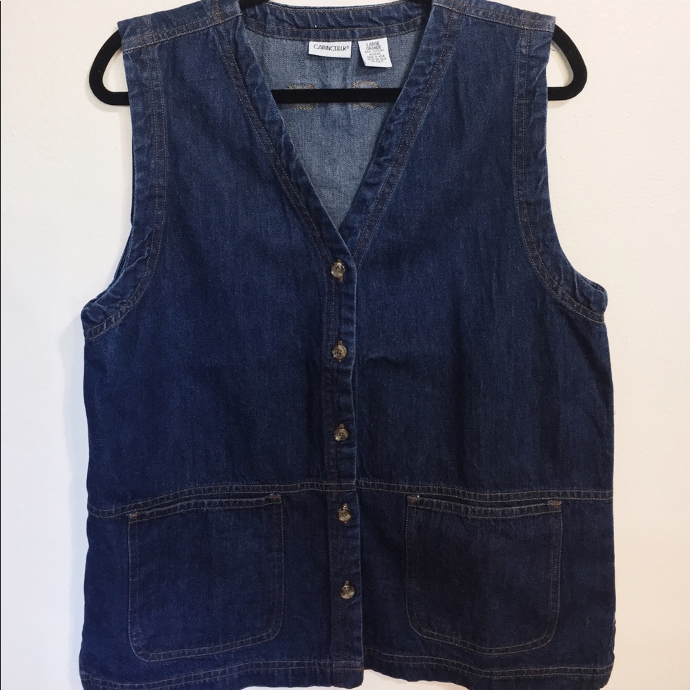 Vintage Jean Vest