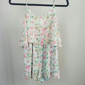 Forever 21 Floral Romper