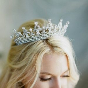 Silver tiara