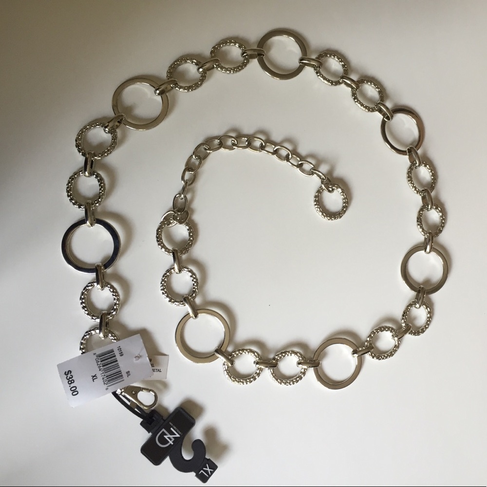 🎉SALE - Silver Link Adjustable Belt