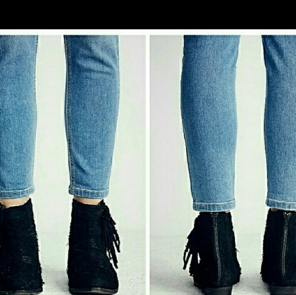 New Free People Decades black boots