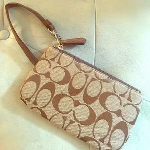 Coach wristlet