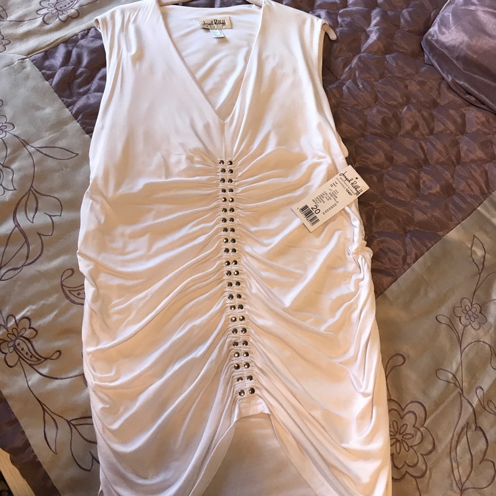 Joseph Ribkoff Tunic Shirt with silver studs