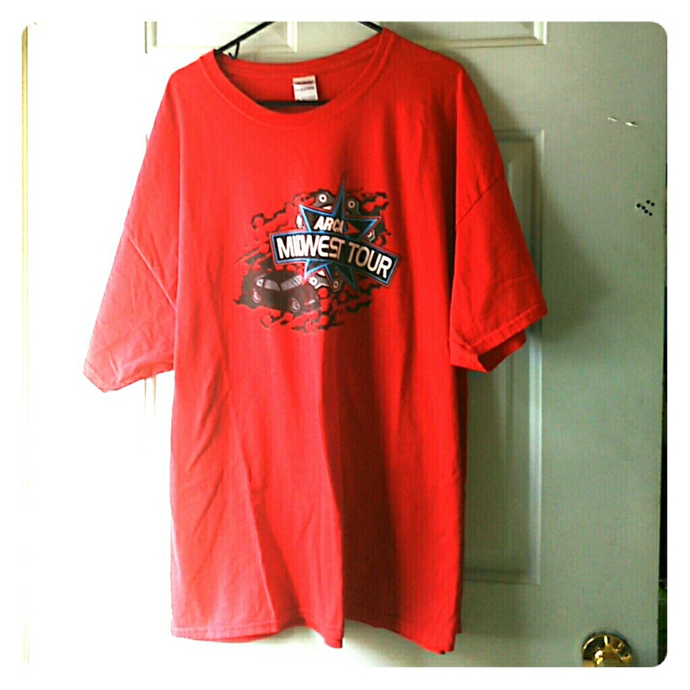 Red Men's 3XL Gildian Brand T-shirt/ARCA Midwest T