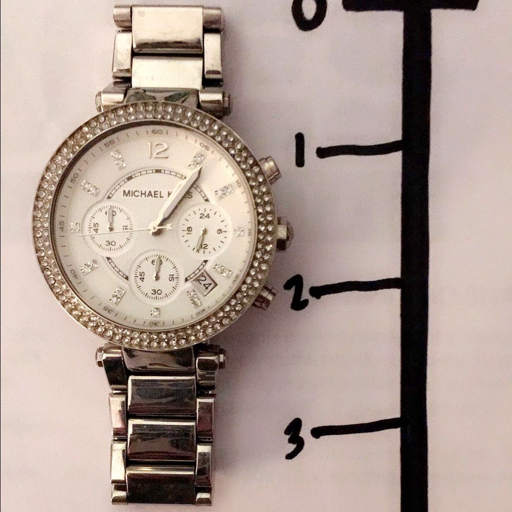 Michael Kors silver watch