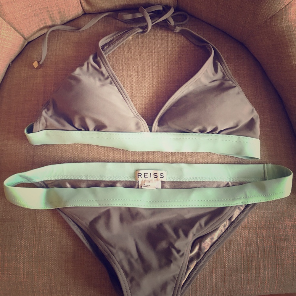 Reiss Two Tone Bikini