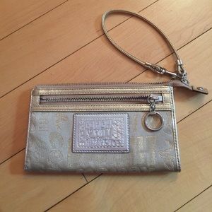 Coach Poppy collection wristlet