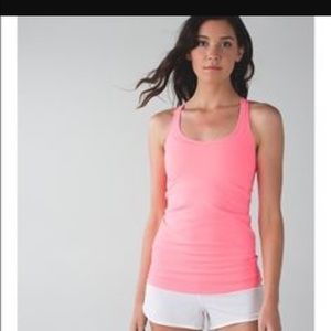 Lululemon CRB in heathered pink