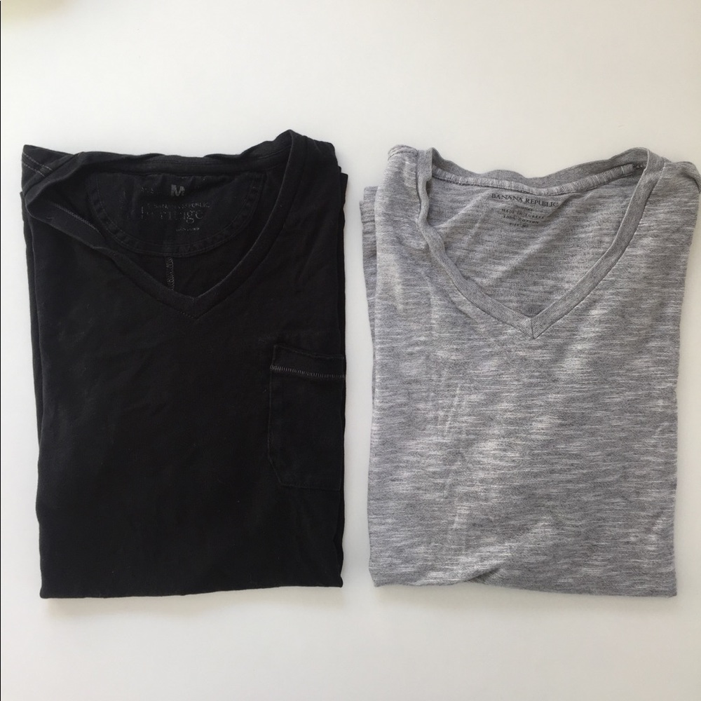 Banana Republic Men's M Tall T-Shirt Bundle