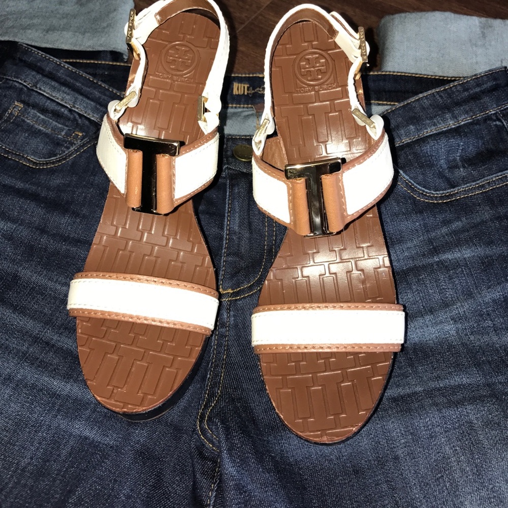 Authentic Tory Burch Wedges
