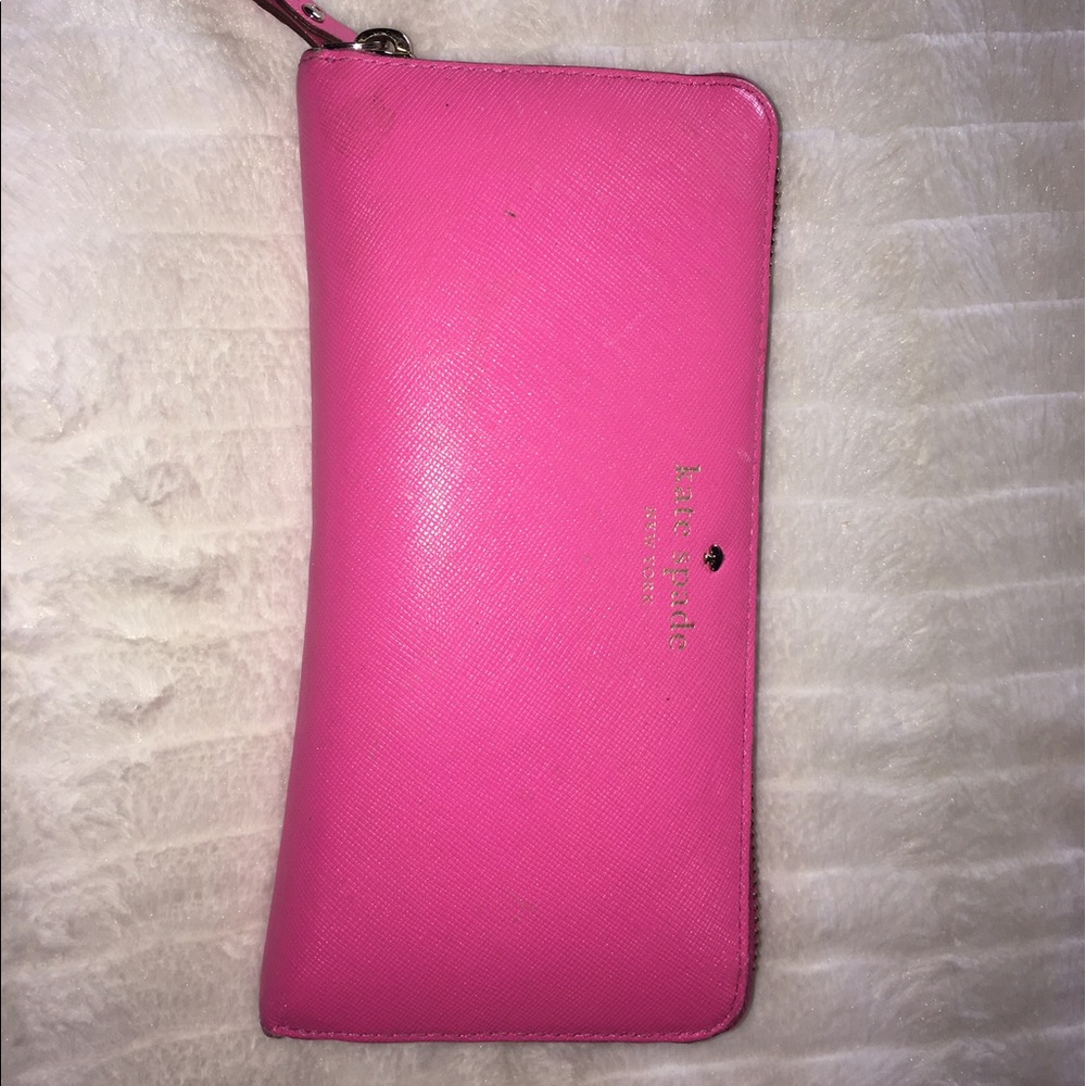 Pink Kate Spade wallet