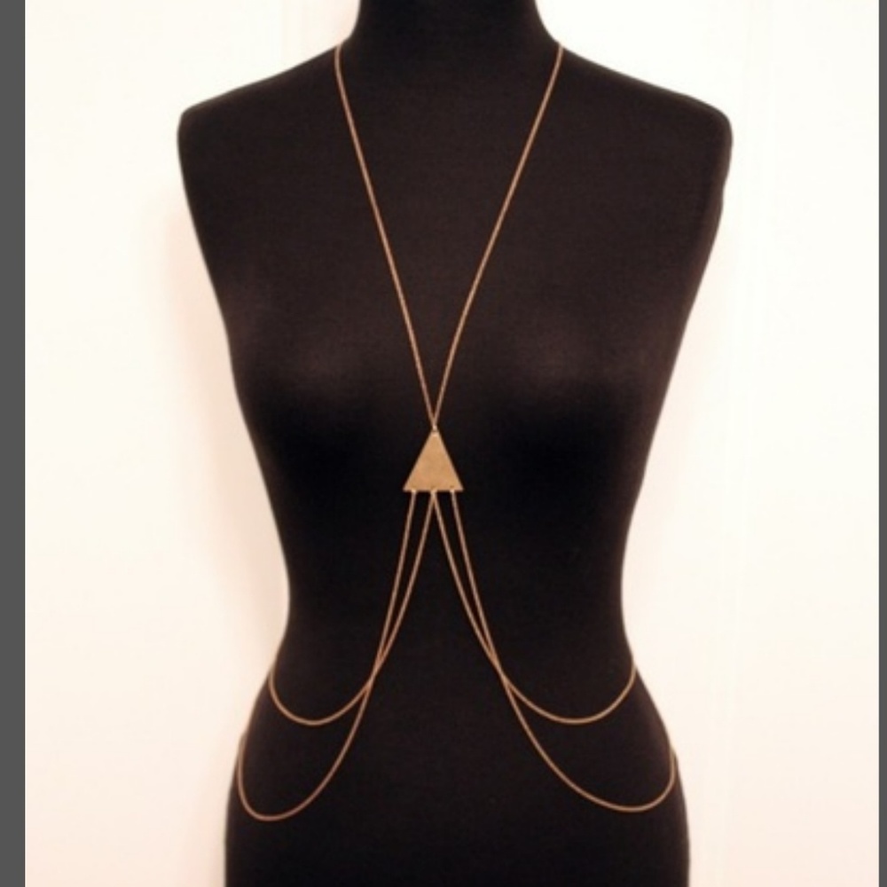Crossover Body Belly Waist Chain
