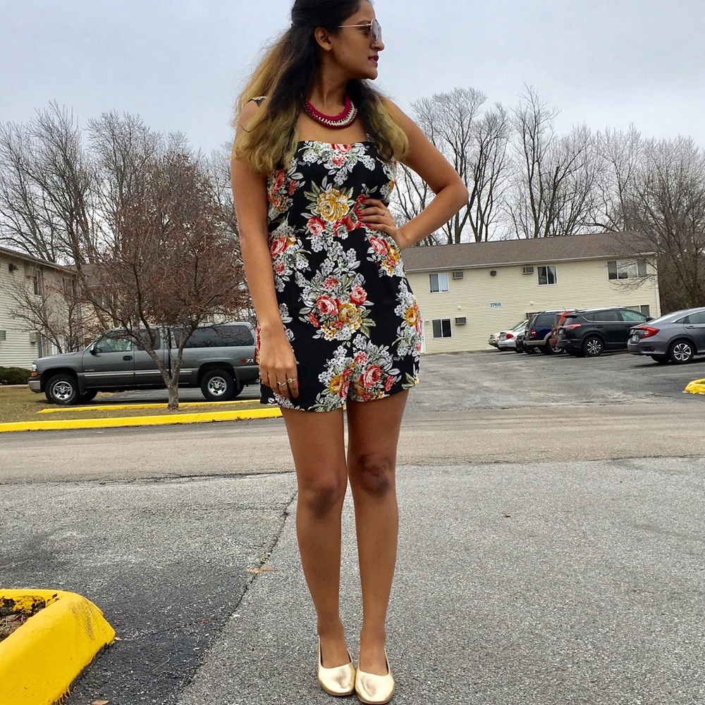 Floral romper