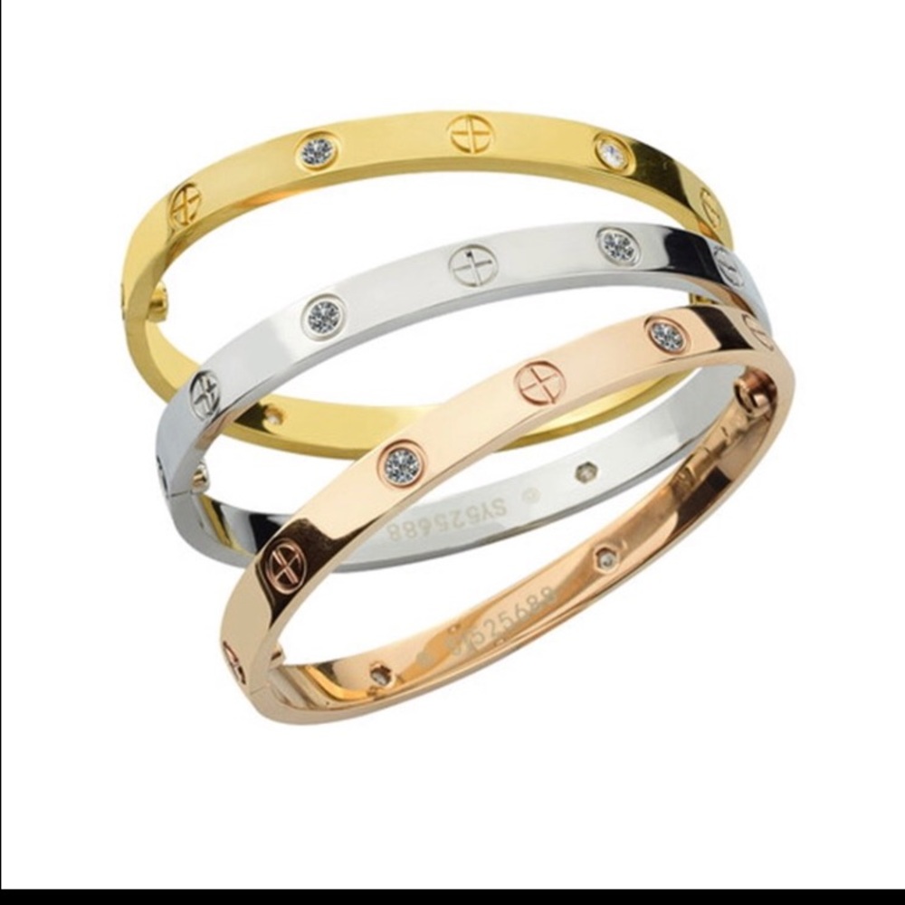 ❤️💕LOVE FASHION BRACELET❤️💕 ROSE GOLD/Gold