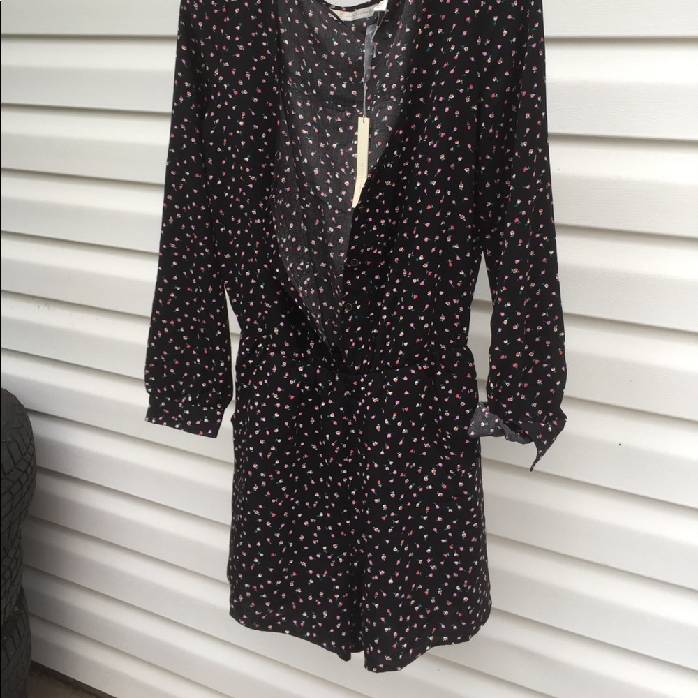 LC Lauren Conrad floral romper