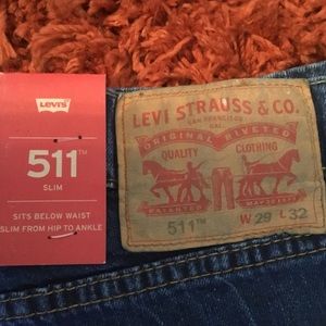 Brand New Men's Levi's 511 Jeans