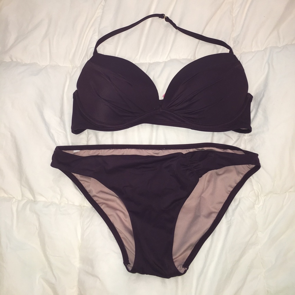 Victoria Secret plum bathing suit