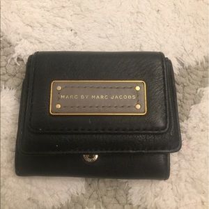 Marc by Marc Jacobs billfold wallet black