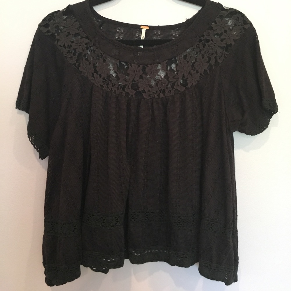 Free People Draping Top