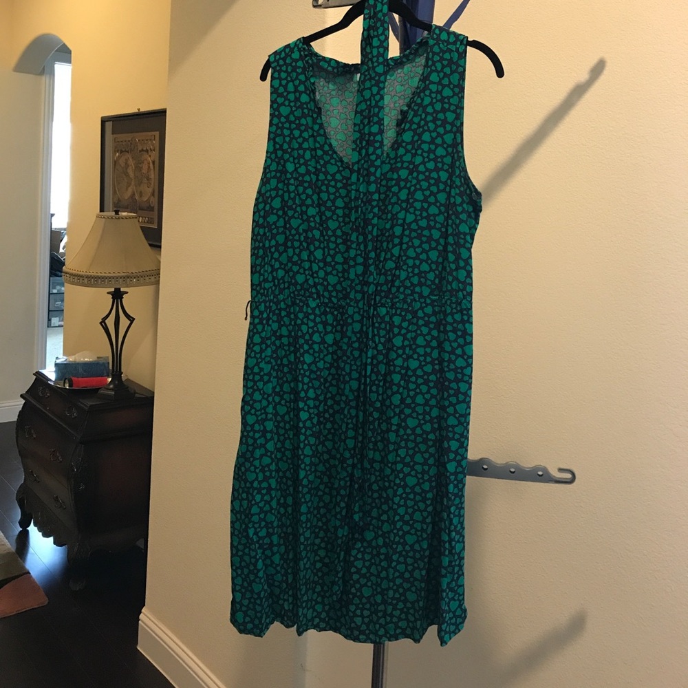 Cute Heart Patterned Dress