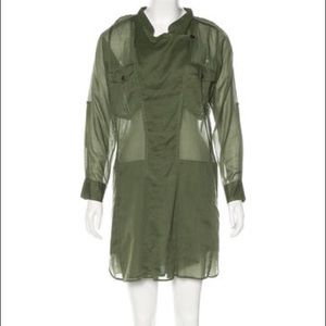 Étoile Isabel Marant sheer mini shirt dress