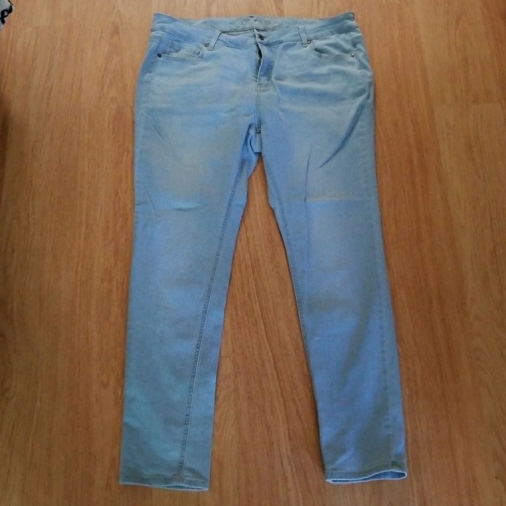 Light blue jeans