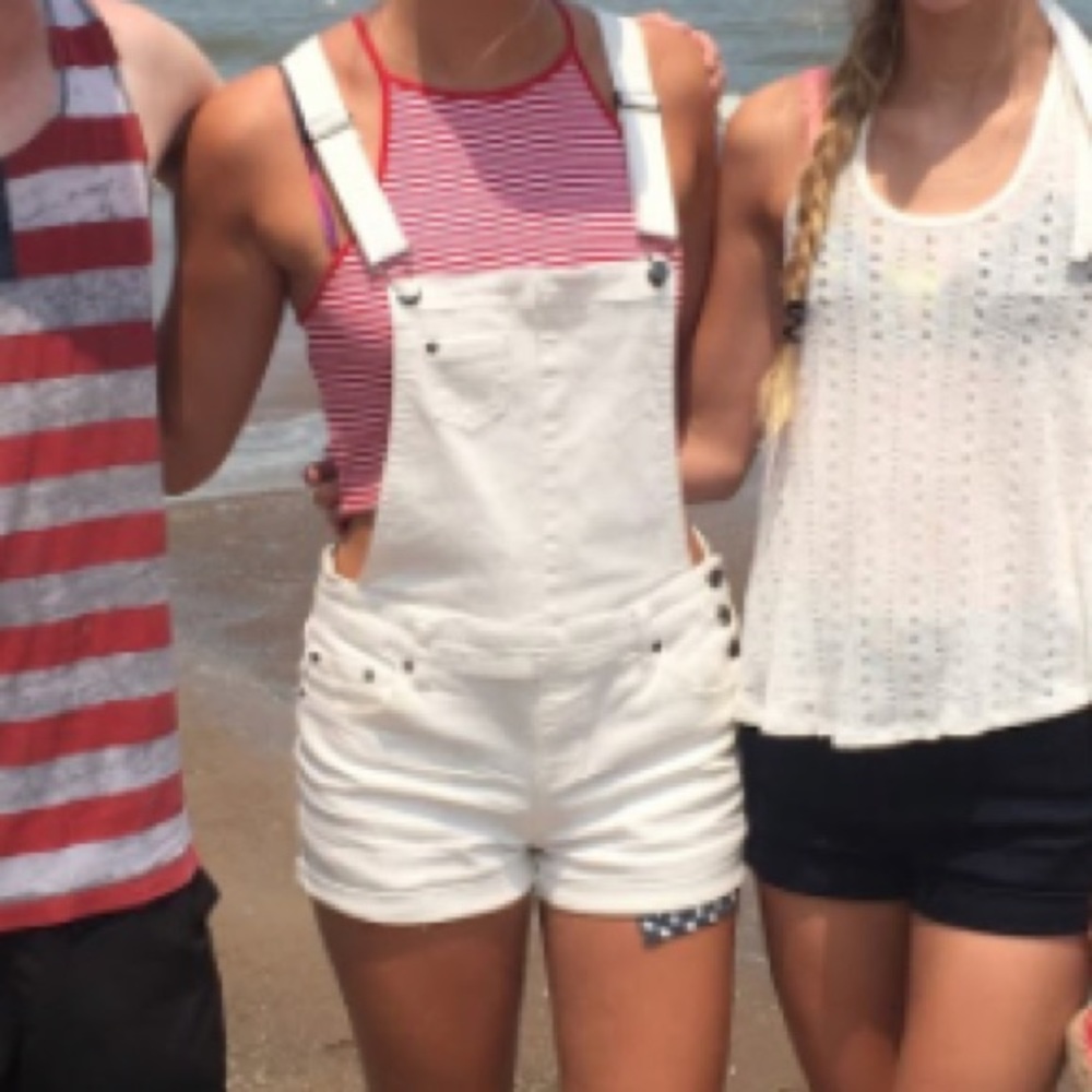 White overalls