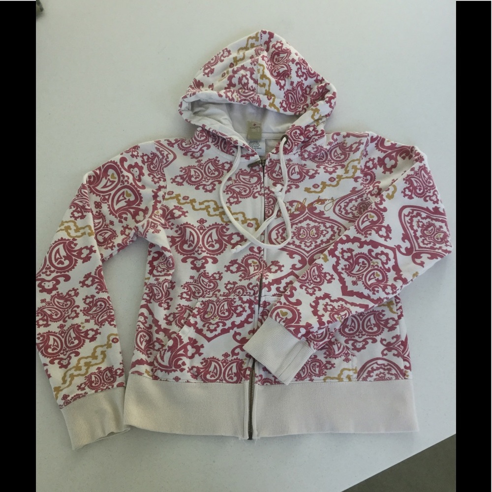 Billabong front zip hoodie women's small
