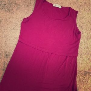 Super soft nursing/breastfeeding tank