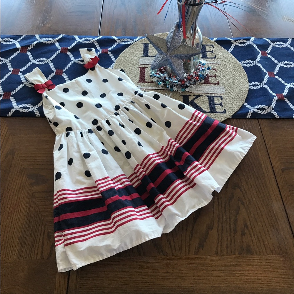 Gymboree Red White and Blue Dress
