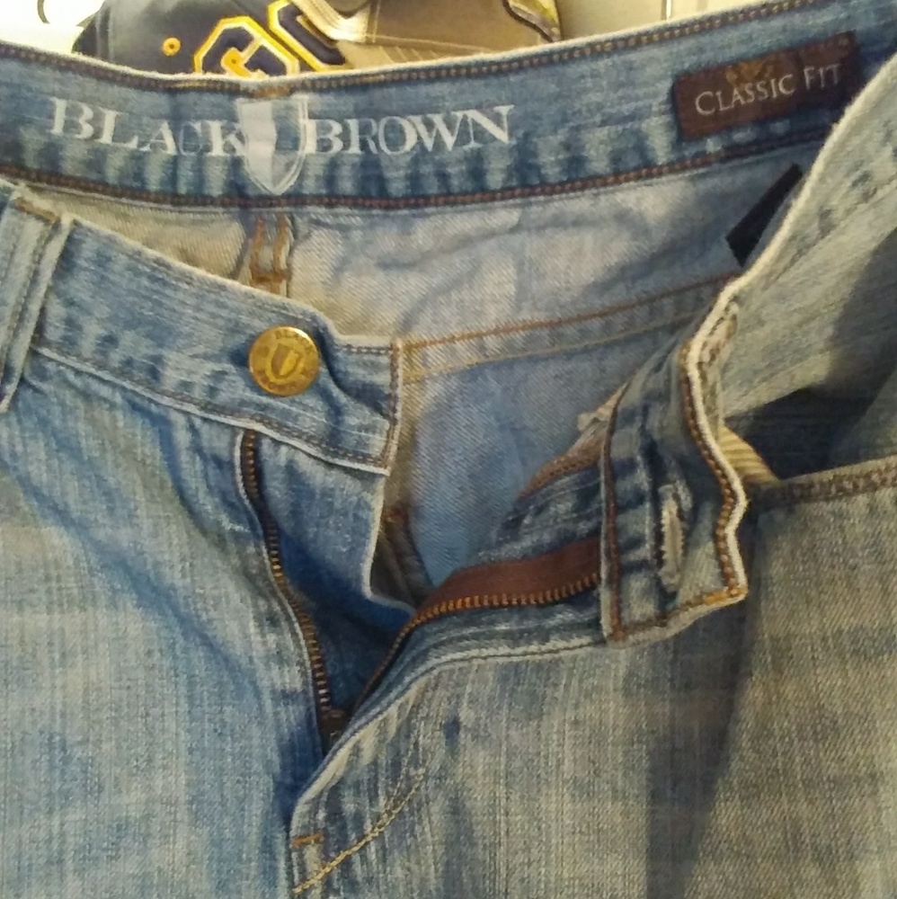 Black Brown 1826 designer jeans