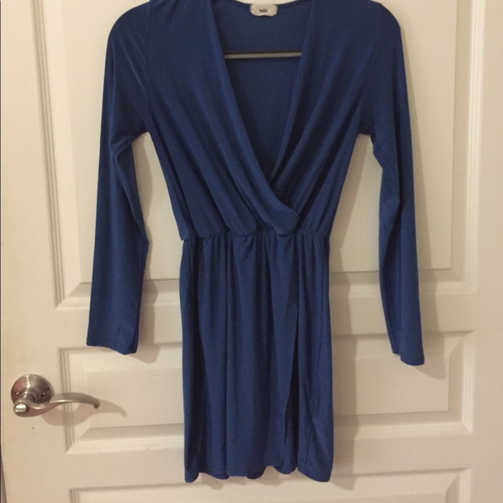 Blue tobi dress