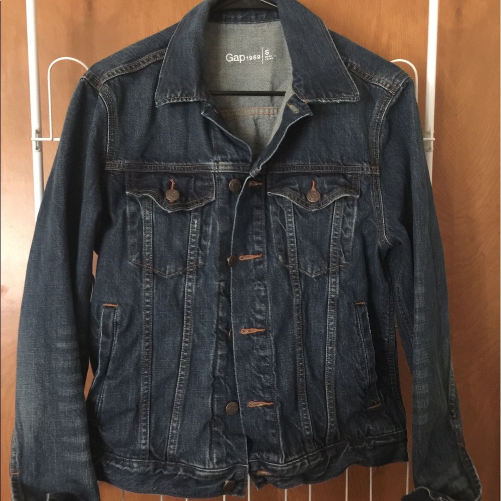 Oversized jean jacket