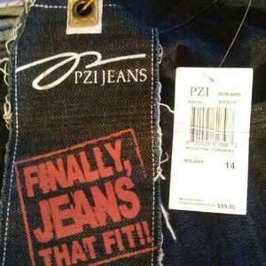 BNWT PZI JEANS SZ14 34"inseam...TALL GIRL FRIENDLY