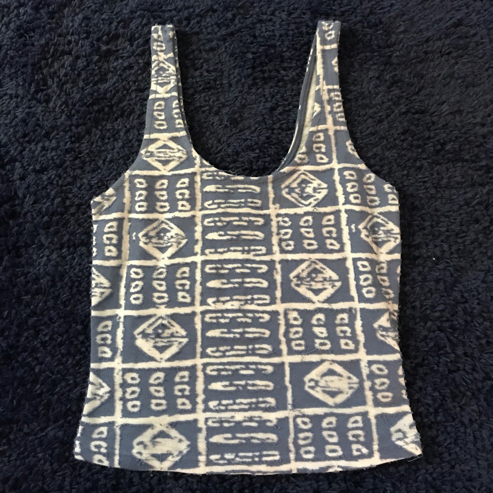 Urban Outfitters Aztec Crop Top