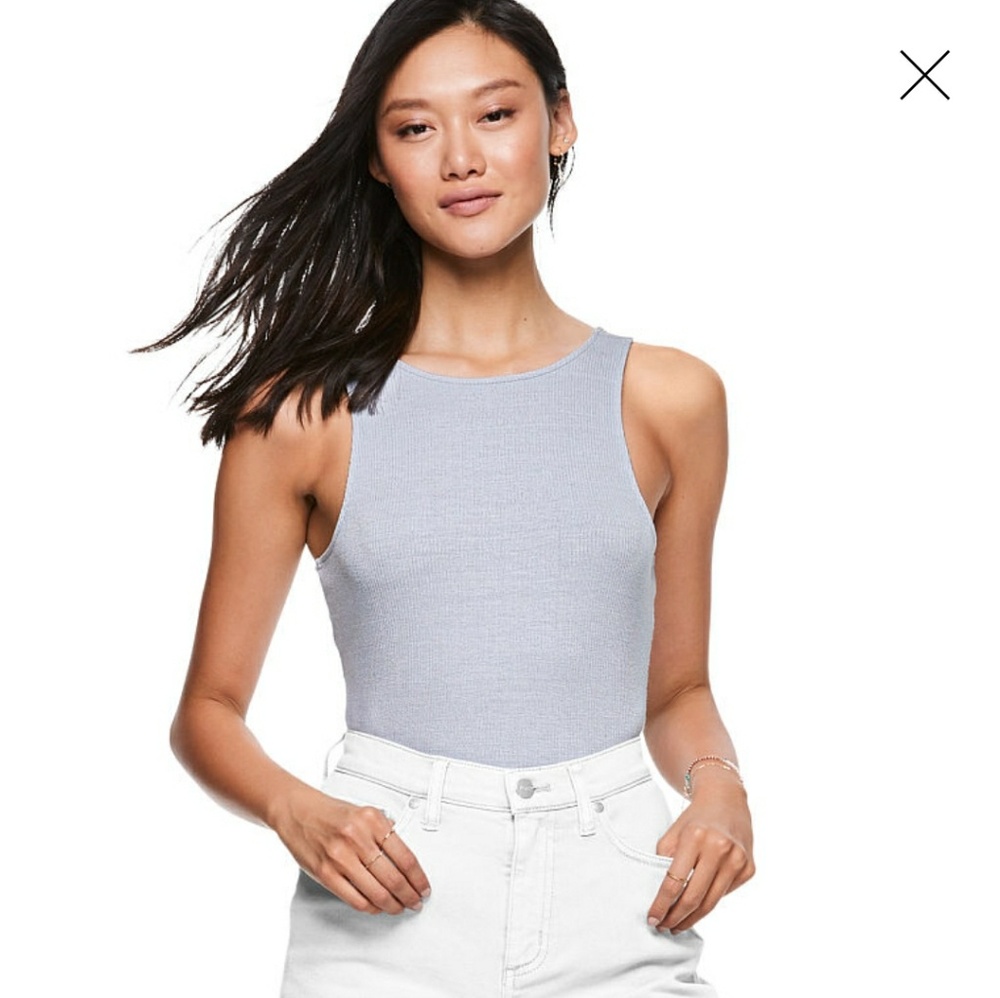 VS Pink strappy bodysuit