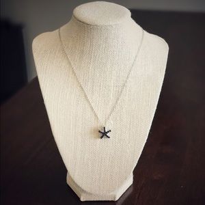 Black Caviar Starfish Necklace