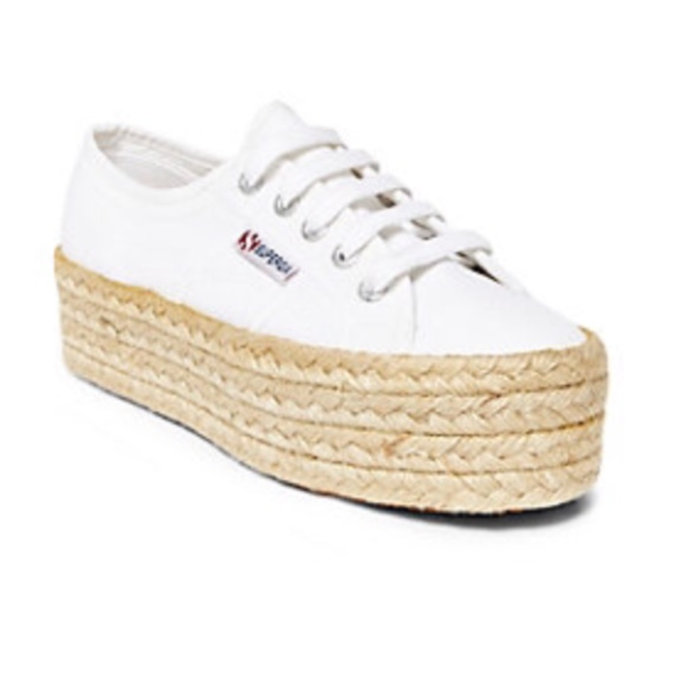 NWT platform Superga sneakers super cute!💕💕💕