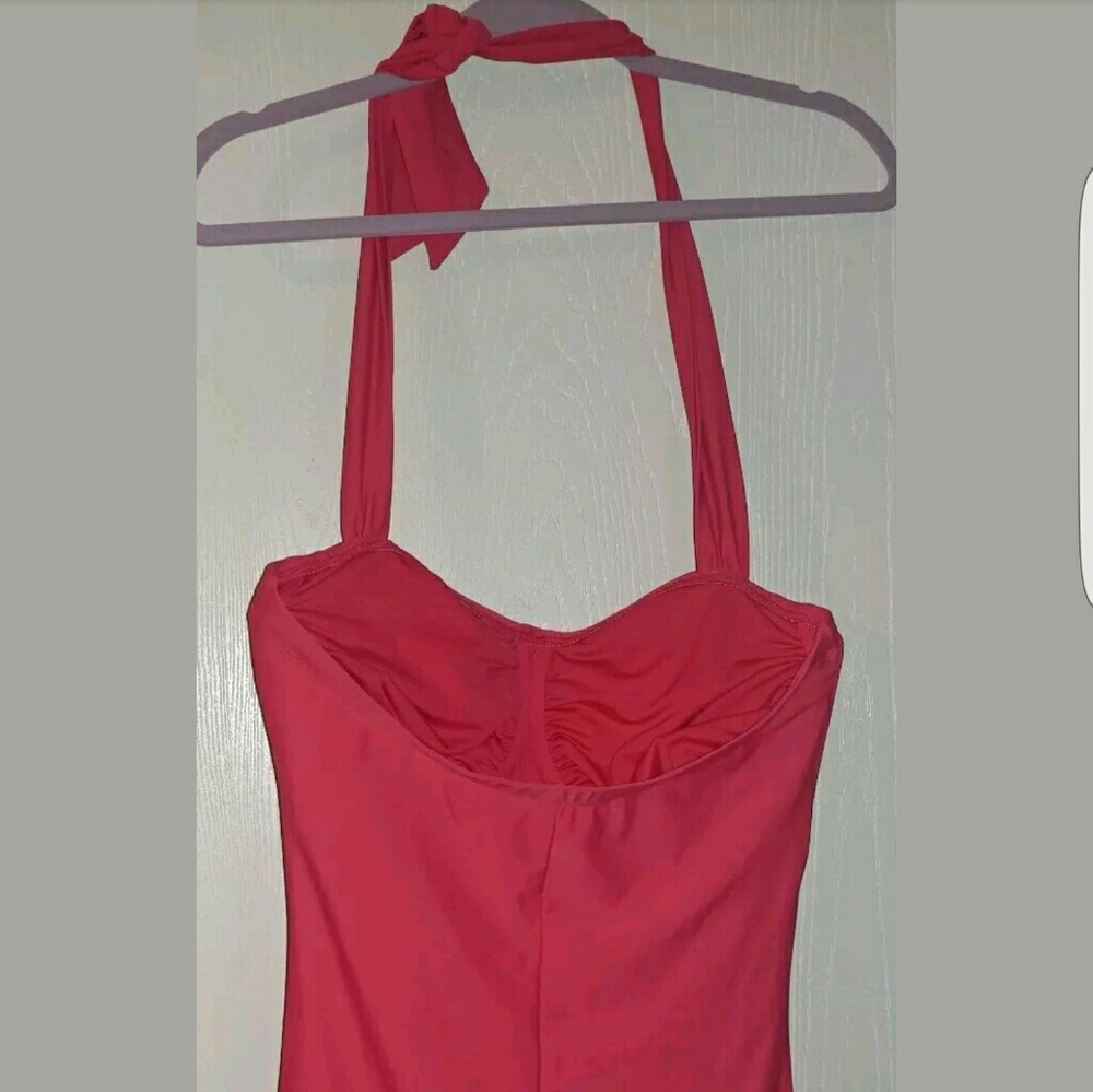 Forever 21 1x one piece swimsuit halter plus ???? - Picture 2 of 3