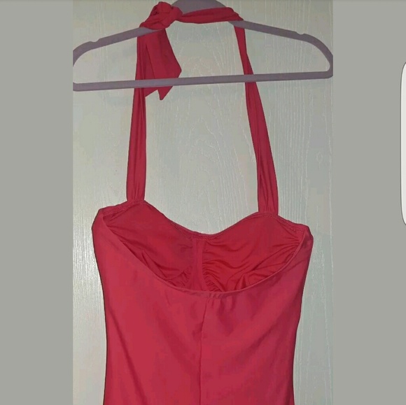 Forever 21 1x one piece swimsuit halter plus ???? - Picture 2 of 3