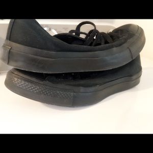 All black converse
