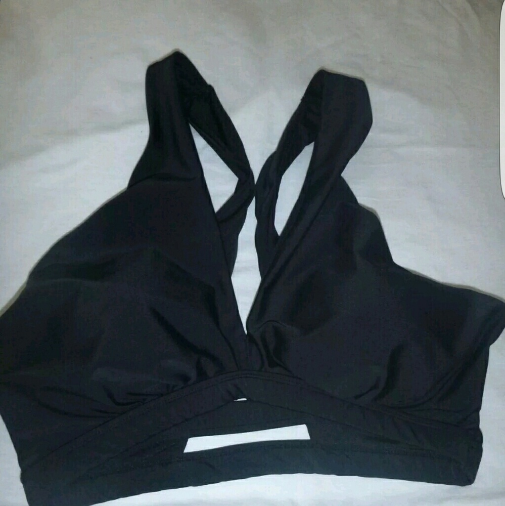 Forever 21 plus sexy black bikini swim top 1x??